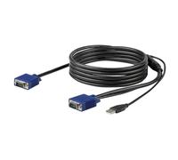 StarTech Câble KVM USB RKCONSUV10 – VGA et USB 3 m pour consoles rack