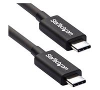 StarTech.com Câble Thunderbolt 3 (40 Gb/s) USB-C de 50 cm - Compatible Thunderbolt, USB et DisplayPort - M/M
