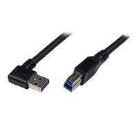 StarTech Câble USB 3.0 A vers B coudé 90° SuperSpeed 5Gbps 1 m M/M Noir