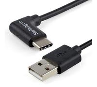 StarTech Câble USB-A vers USB-C USB2AC1MR 1 m – coudé à droite – USB 2.0 3A