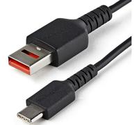 StarTech.com Câble Chargeur Sécurisé 1m - Data Blocker - Câble USB-A vers USB-C - Protection No-Data Charge/Alim. pour SmartPhone/Tablette – Câble Blocage Transfert Données USB