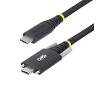 StarTech Câble de charge USB-C 3 m – Verrouillage par vis latérale, 240W (5A) PD EPR, USB 2.0, USB-IF
