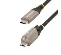 StarTech Câble USB‑C USB 3.1/3.2 Gen 2 (10Gbps) 50 cm Verrouillage par vis 100W (USB31CCTLKV50CM)