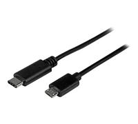 StarTech.com Câble USB-C vers Micro USB-B de 50cm, Câble de Transfert de Données, USB 2.0, USB C vers Micro-B