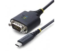 StarTech Câble USB-C vers Série de 30 cm, Rétention COM, Puce FTDI