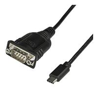 StarTech Câble adaptateur USB-C vers série ICUSB232C – USB-C→RS232 (DB9) 40 cm – Win/macOS/Linux