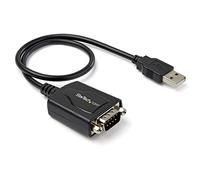 StarTech Câble adaptateur USB vers Série DB9 RS232 ICUSB2321X – 30 cm – Mémorisation de port COM