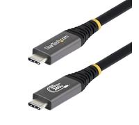 StarTech Câble USB4 50 cm – USB‑IF 80 Gbit/s, 240W PD, DP2.1 8K120/4K240, TPE, TB4
