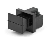 StarTech.com Cache-poussières RJ45 Pack 100 réutilisables pour hubs, routeurs, switches Noir