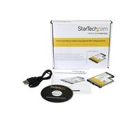 StarTech Carte adaptateur ExpressCard/54 ECUSB3S254F - 2 ports USB 3.0 (5 Gbps) avec support UASP