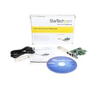 StarTech.com Adaptateur de Carte PCI Express FireWire 3 ports 2b 1a 1394 - Carte PCIe FireWire 800 / 400 1394 FW