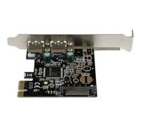 Startech Carte contrôleur PCIe à 2 ports USB 3.0 - Adaptateur PCI Express 2x USB Super Speed avec alimentation SATA - Adaptateur USB - PCI Express x1 - USB 3.0 x 2 - pour P/N: S3510SMU33, USB3S2ESATA3