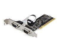 StarTech Carte PCI Combo 2 Ports RS232 DB9 et 1 Parallèle DB25 (PCI2S1P2) | Série, Contrôleur vers imprimante, UART 16C550, IEEE 1284