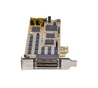 StarTech.com Carte Série PCI Express - 16 Ports DB9 RS232 - Low + Full Profile - Adaptateur Série Multiport - Carte Série PCIe