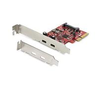 StarTech Carte PCIe USB 3.1 (PCIe Gen 3) – 2x USB‑C 3.1 Gen 2 10 Gbps