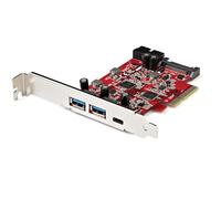 StarTech Carte PCIe USB PEXUSB312A1C1H – 5 ports USB 3.1 10Gb/s (1x USB‑C, 2x USB‑A)