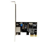Startech Carte réseau PCI Express à 1 port Gigabit Ethernet avec chipset Intel I210-AT - Adaptateur NIC PCIe GbE - Adaptateur réseau - PCI Express x1 profil bas - 1GbE - 1000Base-T - noir