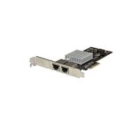 Startech Carte réseau PCI Express à 2 ports 10GBASE-T / NBASE-T avec chipset Intel X550 - Carte réseau 2 ports 10G/5G/2.5G/1G/100Mbps - Adaptateur