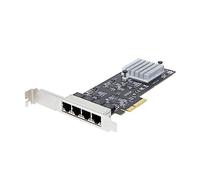 StarTech Carte réseau PCIe 4 ports 2,5 Gbps NBASE-T Intel I225-V CH