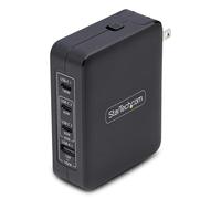 StarTech Chargeur Murale USB-C 140W PD GaN, USB-C/USB-A, Noir