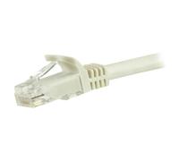 StarTech.com Cordon de raccordement UTP CAT6 (1,5 m) sans crochet - Câble patch RJ45 - Blanc