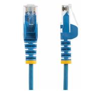 StarTech.com 1.5m Slim LSZH CAT6 Ethernet Cable, 10 Gigabit Snagless RJ45 100W PoE Patch Cord, CAT 6 10GbE UTP Network Cable w/Strain Relief, Blue, ETL, Low Smoke Zero Halogen - Category 6 - 28AWG (N6