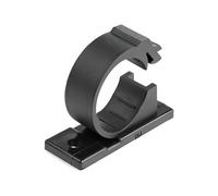 StarTech.com 100 Pinces Attache Câbles Adhésives Noir, Organiseur Câbles Réseau/Ethernet/Bureau/Ordinateur, Range Câbles Bureau Autocollant, Pince Nylon Autocollante Ignifugée UL/94V-2 (CBMCC3) - attaches de câbles - Conformité TAA
