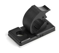 StarTech.com 100 Pinces Attache Câbles Adhésives Noir, Organiseur Câbles Réseau/Ethernet/Bureau/Ordinateur, Range Câbles Bureau Autocollant, Pince Nylon Autocollante Ignifugée UL/94V-2 (CBMCC1) - attaches de câbles - Conformité TAA