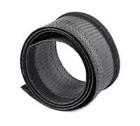 StarTech.com 10ft (3m) Cable Management Sleeve, Trimmable Heavy Duty Cable Wrap, 1.2" (3cm) Dia Polyester Mesh Computer Cable Manager/Protector/Concealer - Black Cord Organizer/Hider, Floor Cable Cover, Wire Wraps (WKSTNCMFLX) - manchon de gestion des câb