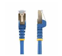 StarTech.com 10m CAT6A Ethernet Cable, 10 Gigabit Shielded Snagless RJ45 100W PoE Patch Cord, CAT 6A 10GbE STP Network Cable w/Strain Relief, Blue, UL Certified Wiring/TIA - Category 6A - 26AWG (6ASPA