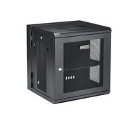 StarTech Armoire réseau murale 12U RK12WALHM – 4 montants, étagère 1U, charnières