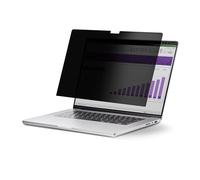 StarTech.com 13.3-inch 16:10 Touch Privacy Screen, Laptop Security Shield, Anti-Glare Blue Light Filter, Flip-Up