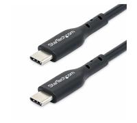 StarTech.com 13ft (4m) USB-C Charging Cable, USB C Cable, 60W 3A PD - Câble USB - USB-C (M) pour USB-C (M) - USB 2.0 - 5 / 9 / 12 / 15 / 20 V - 3 A - 4 m - passif, USB Power Delivery (60W) - noir