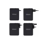 StarTech.com Chargeur Mural USB-C 140W, 3X USB-C/1x USB-A, Adaptateur d'alimentation PD 3.1 International GaN
