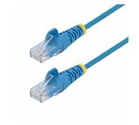 StarTech.com 15m Blue Slim CAT6 Ethernet Cable, Snagless, 28AWG, LSZH - Cordon de raccordement - RJ-45 (M) pour RJ-45 (M) - 15 m - 3.6 mm - UTP - CAT 5/5e/6 - IEEE 802.3bt - sans halogène, sans...
