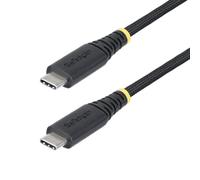 StarTech.com 1m (3.3ft) USB-C Charging Cable, 240W (5A) PD EPR, Dual-Layer Silic