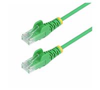 StarTech Câble Ethernet Slim CAT6 1 m Vert – UTP LSZH, 28AWG, 100W PoE, sans accroc
