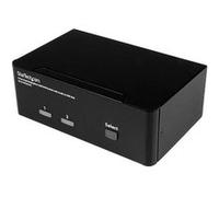 Startech.com switch kvm displayport double affichage à 2 ports - 4k 60