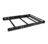 StarTech.com Rails 1U fixes - Universels - Rails pour rack serveur - 19" - Profondeur réglable - Rail de rack - noir - 1U - 19" - pour P/N: RK2433BKM, RK2537BKM, RK3236BKF, RK4236BKB, RK4242BK24...