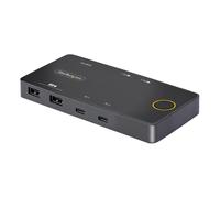 StarTech.com 2-Port USB-C KVM Switch, Single-4K 60Hz HDMI Monitor, 100W Power De