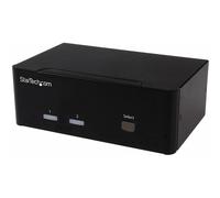 StarTech.com 2 Port VGA KVM Switch - Dual VGA - Hot-key & Audio Support - 1920x1