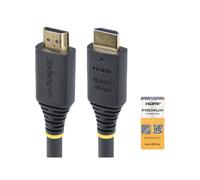 StarTech.com 2m (6.6ft) Premium Certified High Speed HDMI Cable, 4K60Hz - Premium High speed - câble HDMI avec Ethernet - HDMI mâle pour HDMI mâle - 2 m - noir - passif, support pour 4K60Hz