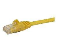 StarTech.com 2m CAT6 Ethernet Cable, 10 Gigabit Snagless RJ45 650MHz 100W PoE Patch Cord, CAT 6 10GbE UTP Network Cable w/Strain Relief, Yellow, Wiring is UL Certified/TIA - Category 6 - 24AWG (N6PATC