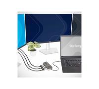 Startech.com 3-port usb-c mst hub, usb type-c to 3x hdmi multi-monitor