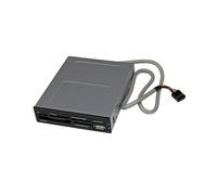 StarTech.com Lecteur de cartes mémoire interne de 3,5 pouces avec port USB 2.0 - Multicartes 22-en-1 - Noir