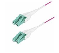 StarTech.com Câble Fibre Optique Multimode OM4 LC vers LC (UPC) de 3m, 50/125µm, 40G/100G, Fibre Optique Uniboot, OFNR Riser