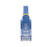 StarTech.com 3m CAT6 Ethernet Cable, 10 Gigabit Snagless RJ45 650MHz 100W PoE Patch Cord, CAT 6 10GbE UTP Network Cable w/Strain Relief, Blue, Wiring is UL Certified/TIA - Category 6 - 24AWG (N6PATC3M