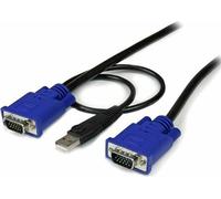 Startech.Com 3m Ultra-Thin Usb Vga 2-In-1 Kvm Cable