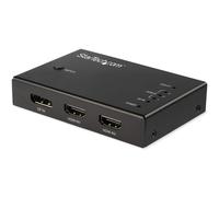 StarTech.com 4 Port HDMI Video Switch - 3x HDMI & 1x DisplayPort - 4K 60Hz - Mul