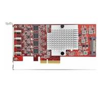 StarTech.com 4-Port USB Type-C PCIe Card USB-C 10Gb 4x Controllers TAA - Adaptateur USB - PCIe 3.0 x4 profil bas - USB-C 3.2 Gen 2 x 4 - Conformité TAA